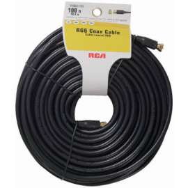 100'BLK RG6U Coax Cable