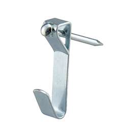 OOK 50052 Conventional Hook, 20 lb Weight Capacity, Steel, Zinc