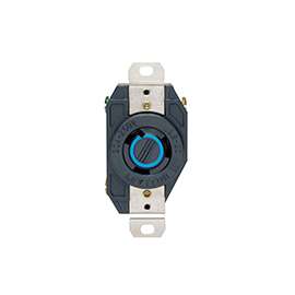 Leviton S01-02320-00D Single Receptacle, 20 A, Black