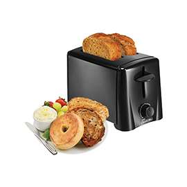 Proctor Silex 22612 Electric Toaster, 120 V, 750 W, Black