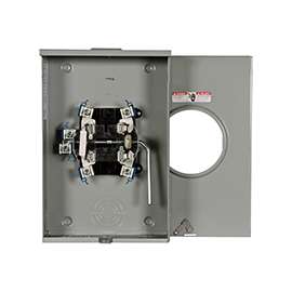 Siemens 40405-02MR Meter Socket, 200 A, 600 V, 1-Phase
