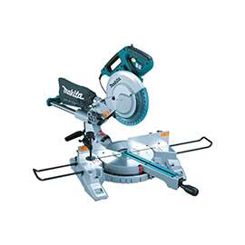 Makita LS1018 Miter Saw, 3-5/8 x 8-1/2 in at 45 deg, 3-5/8 x 12 in at 90 deg Cutting, 10 in Dia Blade, Silver/Teal
