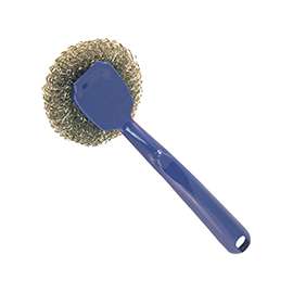 BIRDWELL HAND-EE 293-48 Scrubber with Scraper, Polypropylene Handle