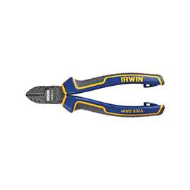 IRWIN VISE-GRIP 1902411 Diagonal Cutting Plier, 5/64 in Hard Wire Cutting, 1 in Jaw Opening, 6 in OAL