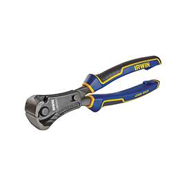 IRWIN VISE-GRIP 1902421 End Cutting Plier with Power Slot, 1/8 in Cutting, Steel Jaw, 8 in OAL