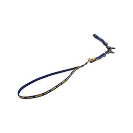 IRWIN Vise-Grip 1902422 Lanyard System with Clip, 50 lb Working Load Limit, 19 in L, Nylon Line, Blue