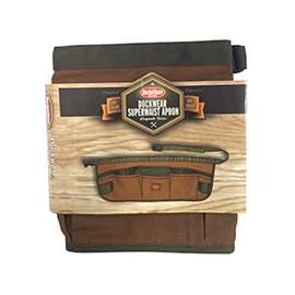 Bucket Boss 80100 Apron, 52 in Waist, 13-Pocket, Duckwear Canvas, Brown