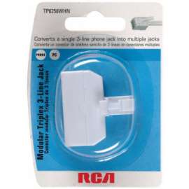 WHT 3Line Jack Plug