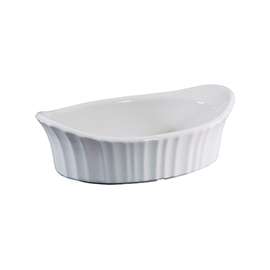 CorningWare 1106004 Appetizer Dish, 18 oz Capacity, Stoneware, French White