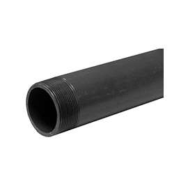GENOVA 3404360 Pipe Nipple, 3/4 in MIP x MIP, 36 in L, Gray