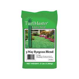 Lebanon 28-08564 3-Way Ryegrass Blend Grass Seed, 3 lb Bag