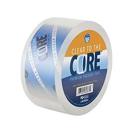 IPG CTTC24 Premium Packaging Tape, 60 yd L, 1.88 in W, 3 mil Thick, Acrylic Adhesive