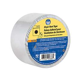 IPG ALF175-210 Dryer Vent Tape, 10 yd L, 1.96 in W