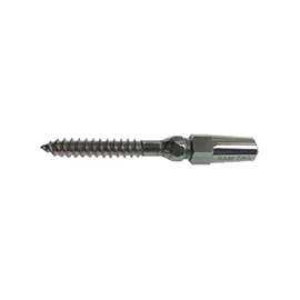 Ram Tail RT LJ-05 Fixed End Lag Jaw, Stainless Steel