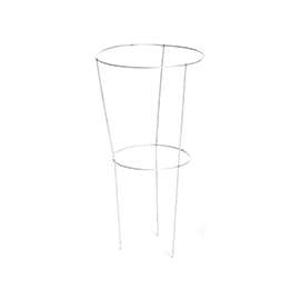 Glamos Wire 706009 Heavy Duty Round Peony Support, 30 in L x 18 in W, Galvanized