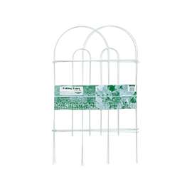 Glamos Wire 770079 Folding Wire Fence, 10 ft L, Steel, Powder-Coated