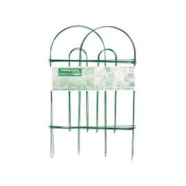 Glamos Wire 770089 Folding Wire Fence, 10 ft L, Steel, Powder-Coated