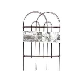Glamos Wire 770160 Folding Wire Fence, 10 ft L, Steel, Powder-Coated