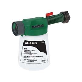 CHAPIN G499 Hose End Sprayer, 32 oz Cup, Adjustable Nozzle, Poly