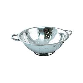 Euro-Ware 3105 Colander, 5 qt Capacity, Stainless Steel