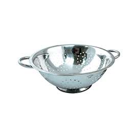 Euro-Ware 3108 Colander, 8 qt Capacity, Stainless Steel