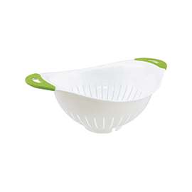 Euro-Ware 487 Colander, 1.5 qt Capacity, Plastic