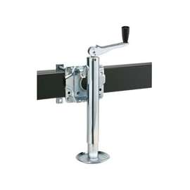 REESE Towpower 74413 Trailer Jack, 1000 lb Lifting, 9-1/2 to 19-1/2 in H Max Lift, 17-3/5 in OAH, Steel