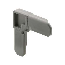 Prime-Line PL 14272 Square Cut Screen Frame Corner, Plastic, Gray, For PL14059 Screen Frame