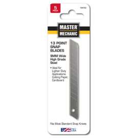 MM 5PK 9mm Snap Blade