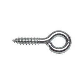 ProSource Screw Eye, Steel, Bright Zinc Plated