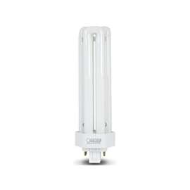 Feit Electric PLT42E/35 Triple Light Compact Fluorescent Bulb, 42 W, T4 Lamp, GX24Q-4