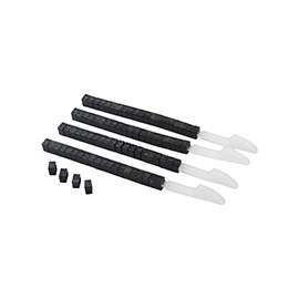 GB BB-C01UVB UV-Resistant Cable Tie Clip, Black