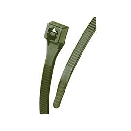 GB 41-308R Recycled Cable Tie, 6/6 Nylon, Green