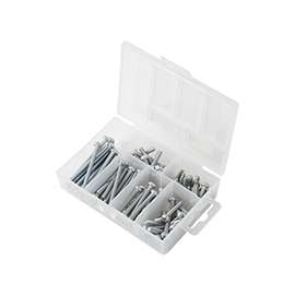 GB SK-632T Electrician Screw Kit, Silver