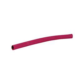 GB HST-250R Heat-Shrink Tubing, 1/4 in Expanded, 1/8 in Recovered Dia, 4 in L, Polyolefin, Red