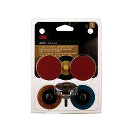 Scotch 03050-ES Automotive Grinding Disc Kit, 2 in Dia