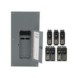 Square D HOM2040M200PCVP Plug-On Neutral Loadcenter, 120/240 V, 200 A, 20-Space