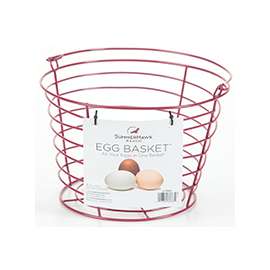 SummerHawk Ranch 33668 Egg Basket, 3 Dozen Capacity, Vinyl