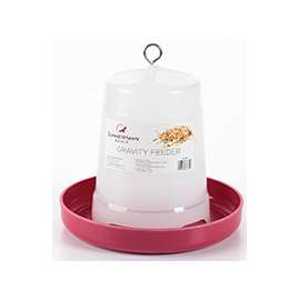 SummerHawk Ranch 33671 Gravity Feeder, 3 lb Capacity, Plastic