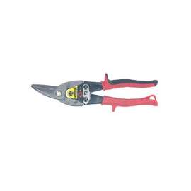 STANLEY FMHT73755/14-562 Aviation Snip, 1-9/5 in Length of Cut, Steel Alloy Blade, Red Handle, 12 in OAL