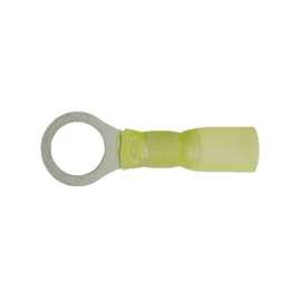 CALTERM 65724 Ring Terminal, 12 to 10 AWG, Yellow