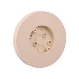 Carlon 5080-IVORY Outlet Box Cover, Round, Urea