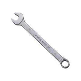 Vulcan Patented V-Groove Combination Wrench, 20 Mm, 15 Deg Offset, Chrome Vanadium Steel, High Polish