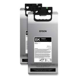 T45S120 (T45S) UltraChrome RS High-Yield Ink Packs, Black, 2/Pack