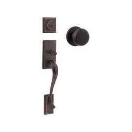 Kwikset 800HEXJ11PSMTCP Handleset, 1 Grade, Brass, Venetian Bronze