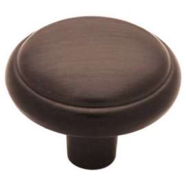 1-1/4"BRZ Dome RND Knob
