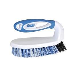 Quickie HomePro 252MB Scrubber Brush, Ergonomic Plastic Handle