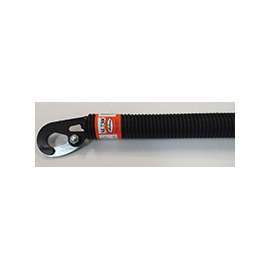 Holmes Spring Manufacturing SL730C Extension Spring, 90 to 150 lb Weight Capacity, Spring Latch End, 30 in OAL