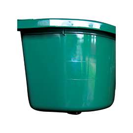 FORTEX-FORTIFLEX 1301123 Automatic Waterer, 20 qt Volume, 16-3/4 in L, 14 in W, Hunter Green
