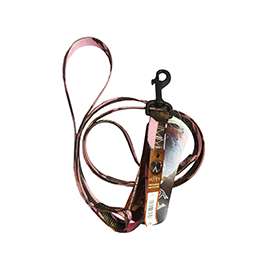 Scott Pet 2448PK72 Adjustable Pet Lead, 72 in L, Camouflage/Pink